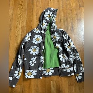 vintage flower hoodie from Lucky Brand, Size M
